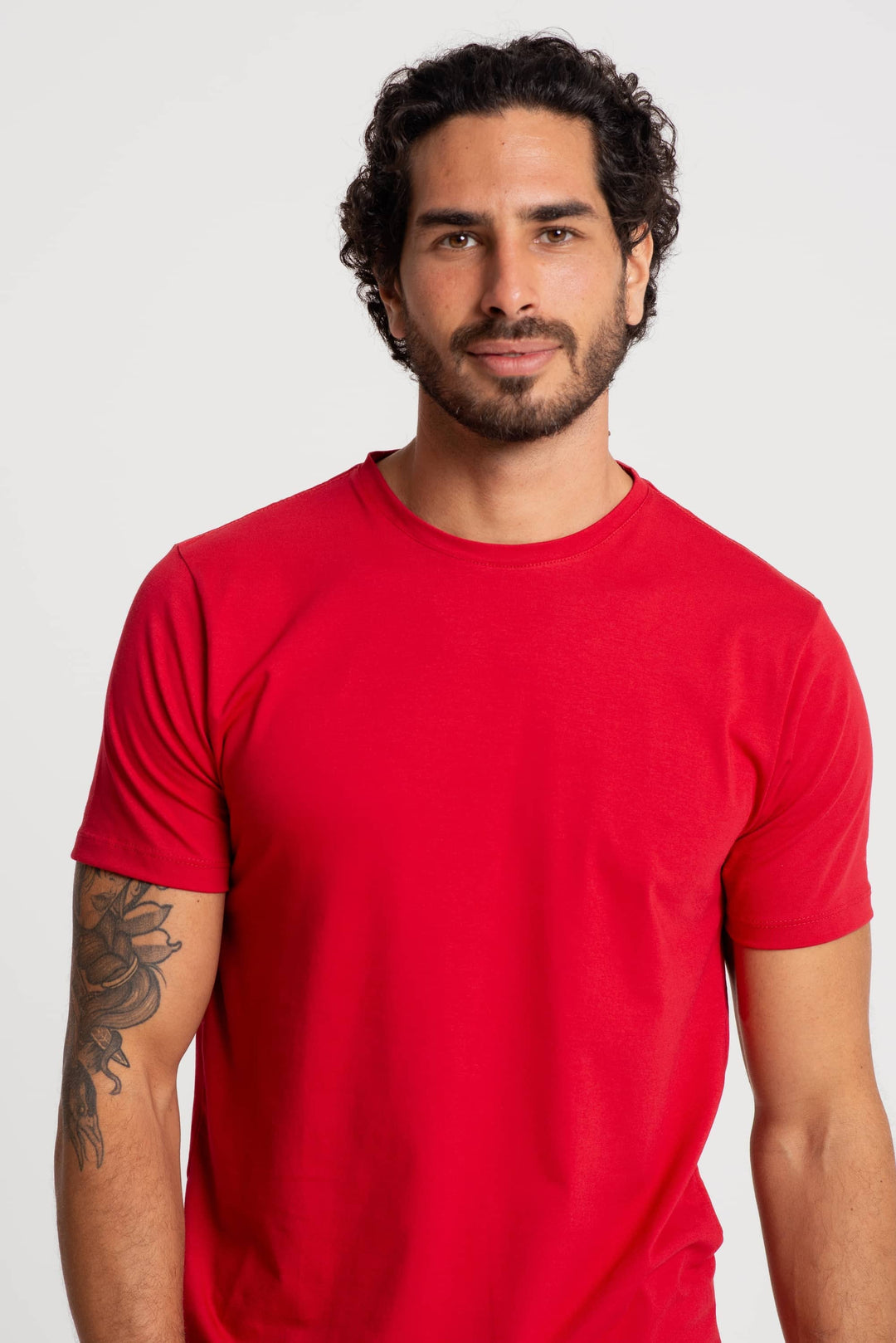 Camiseta Algodão Pima Masculina Gola O